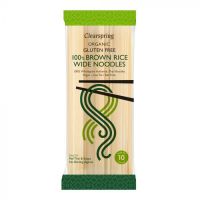 Selling Clearspring Organic Gluten Free Wide Brown Rice Noodles 200g