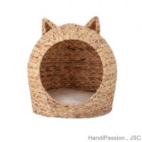 Water Hyacinth Woven Pet Bed House Cat Dog Bed Made in Vietnam