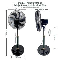 Highway 220v Dc Motor 18 Inch Pwm Speed Control Air Cooling Stand Fan