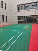 outdoor badminton assembly tiles, easy to install