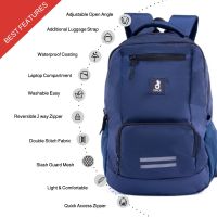 Dace Blue Casual Waterproof Laptop Backpack/Office Bag/School Bag/College Bag/Business Bag/Unisex Travel Backpack