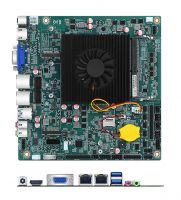 Embedded mini ITX Motherboard J4125 CPU 2 Gigabit LAN 6 COM LVDS GPIO RJ45 HDMI SATA 3.0 Computer Main Board
