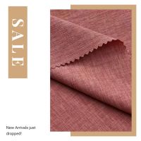 Custom High Quality Polyester Linen Type Cloth Sofa Fabric Dress Garment Pant Fabric