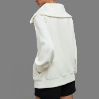 Wholesale Plain Color Zip Up Hoodie For Women