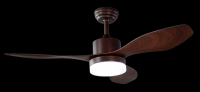 Popular 48 inches ceiling fan with light Luminous Led lamp with remote