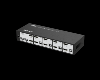 HDMI KVM Switch 4 Port Dual Monitor 4K@60Hz, MT-VIKI HDMI KVM Switcher 2 Monitors 4 Computers