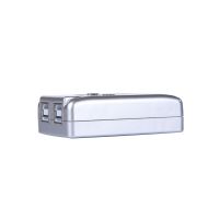 MT-ViKI MT-SW221-CH  Plastic Housing Auto 2 Port USB Switch Printer Sharing Switcher Switching by Hotkey and Push Button