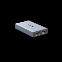 4K Type USB 3.0 C to Dual HDMI Adapter Graphics Card, Support Extended Screen