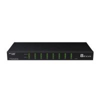 IP KVM Console 8 Port VGA, MT-VIKI 8x1 USB VGA KVM Switch Over IP Access + 8 USB VGA Cables