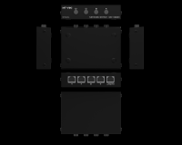 MT-ViKI No Power Required RJ45 Interface 4 Port Industrial Ethernet Switch