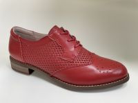 Hand Made Hand Painted Leather Oxford Shoes