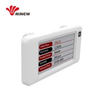 Minew 2.13 Inch Ble 5.0 2.4ghz Wireless Electronic Shelf Label Smart Digital Price Tags Esl For Retail Store