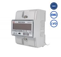 Three Phase Mid Approval Din Rail Bidirectional Modbus Rs485 Energy Meter