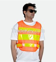 Custom Cheap Work High Visibility Clothing Yellow Orange Traffic Vest
