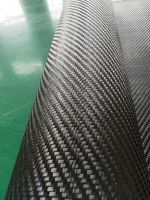 High Quality Plain Twill 90g 100g 120g 300g 20x300 Black 1k Carbon Fiber Cloth Carbon Fiber Fabric