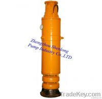 Submersible wastewater pump
