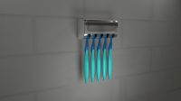 Ss Toothbrush Holder