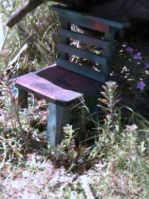 Rustic Fairy Garden Chair