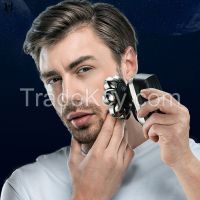 Electric Razor Men Grooming Kit Wet Dry Electric Shaver Lcd Display Be