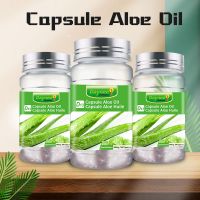Body Beauty Weight Loss Aloe Capsules 100% Natural soothing lightening Aloe Vera Oil pills for Skin whitening
