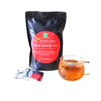 28 day Detox Flat tummy tea with moringa belly tea bag Natural the minceur ventre plat senna leaf slim tea