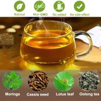 28 day Detox Flat tummy tea with moringa belly tea bag Natural the minceur ventre plat senna leaf slim tea
