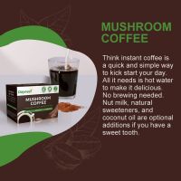 Private Label Mushroom coffee instant powder diet natural herbal ingredients produced in GMP factory with ISO food safety HALAL HACCP certificates 
