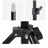 2.1 M Live Video Camera Multi-function Tripod Stand With Phone Holder Clamp For Smartphone Ring Light Tripod