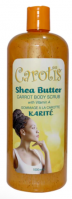 Carotis Shea Butter Body Scrub - With Vitamin A (Exfoliation) - 1000ml 