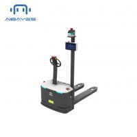 Intelligent forklift HULK 1500 designed for executing handling, transportation, loading and position tasks in industrial