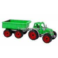 Tractor with trai...