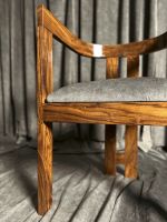 Brown Velvet Chair