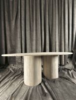 Marble table Travertine