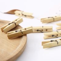 Bamboo Pegs Strong Clothes Pegs for Washing Line Laundry Pegs