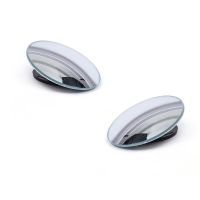 Blind Spot Mirror Glass Convex Lens Frameless Adjustable Blind Spot Mirror for All Universal Vehicles Car Stick