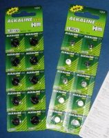 Alkaline, Silver Oxide Button Cell