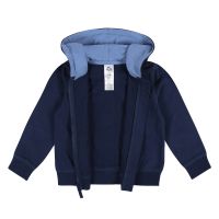 Gerber Kids Infant &amp; Toddler Boys Heather Navy Hoodie