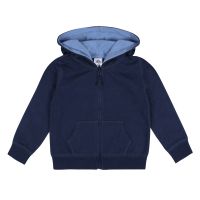 Gerber Kids Infant &amp; Toddler Boys Heather Navy Hoodie