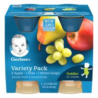 Gerber 100% Juice Variety Pack