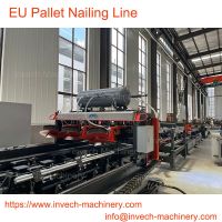 EU Standard Pallet Nailing Line Wood Pallet Assembly Line