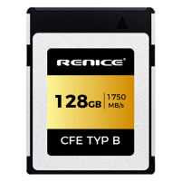 RENICE 128GB CFexpress Type B Card Read Speeds:1750MB/s Write Speeds:1500MB/s for EOSR3 R5 R5C C300 1DX C500 Z9 Z7II Z6II Z7 Z6 D6 D5 D850 D500 X-H2S X-H2 GH6 S1 S1R