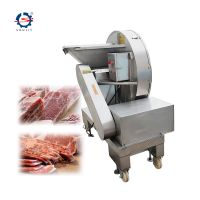 high quality automatic pork beef meat slicing machine frozen meat planer