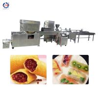 Commercial Potato Leaf Spring Roll Rolling Stuffing Machine Spring Roll Machine On Sale