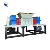 industrial plastic cardboard box shredder cutting machine