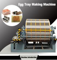 Egg tray fruit tray egg box forming machine Paper Egg Tray Making Machine