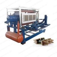Waste Paper Recycling Egg Carton Box Egg Tray Making Machine Price