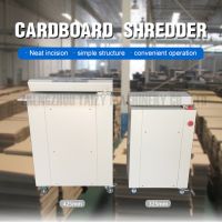 small 7 layers carton cutting machine carton cardboard shredder price for warehouse use