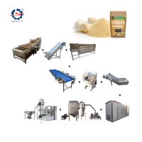 Automatic Dried Ginger Washing Cutting Drying Machine Ginger Powder Production Line