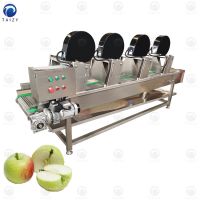 Continuous conveyor air drying machine potato chips cooling machine