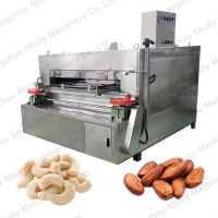 gas heating or electric heating coated cashew walnyu nut baking oven machine